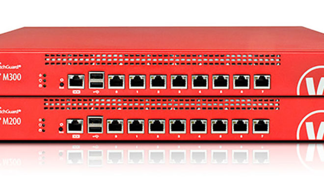 WatchGuard Firebox M200 and M300 Stack