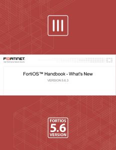 FortiOS Handbook Version 5.6.3