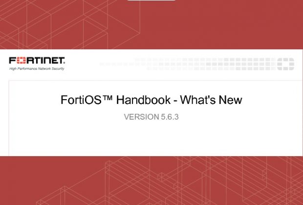 FortiOS Handbook Version 5.6.3